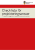 Omslagsbild på checklista för projekteringsansvar(ADI 583)