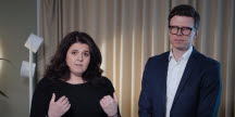 Forskarna Taline Sandberg Jadaan och Ludvig Lindlöf.