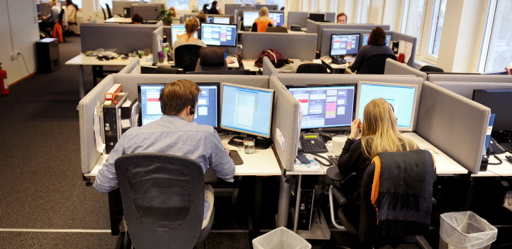 Unga i arbete - callcenter