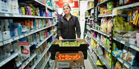Arbetsmiljöverket inspekterar smittrisker i butiker.
