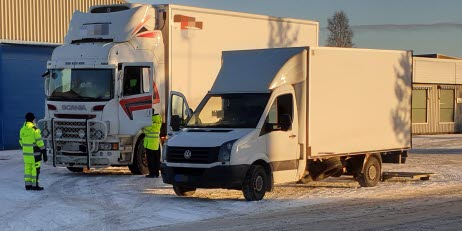 Drygt 340 transportfordon kontrollerades vid en myndighetsgemensam insats.