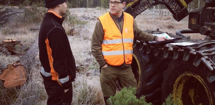 Inspektör i skogen