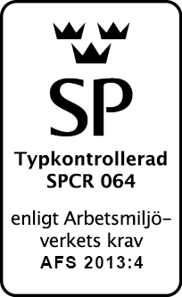 Example of marking of type-tested scaffolding.