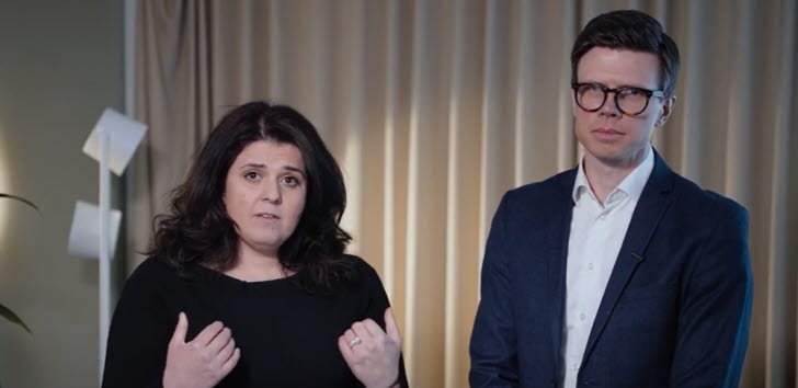  Forskarna Taline Sandberg Jadaan och Ludvig Lindlöf.