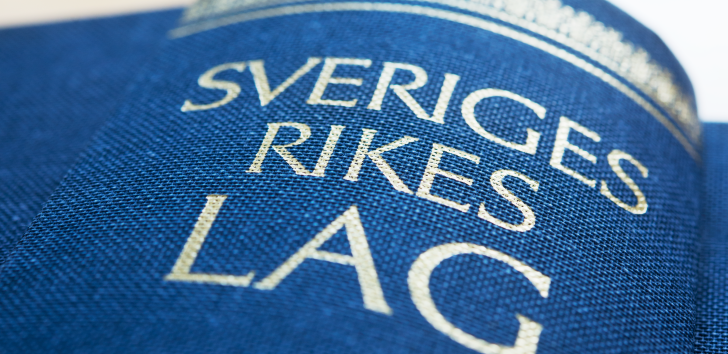 Close up on the book (Swedish law)