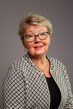 Porträtt: Erna Zelmin, generaldirektör