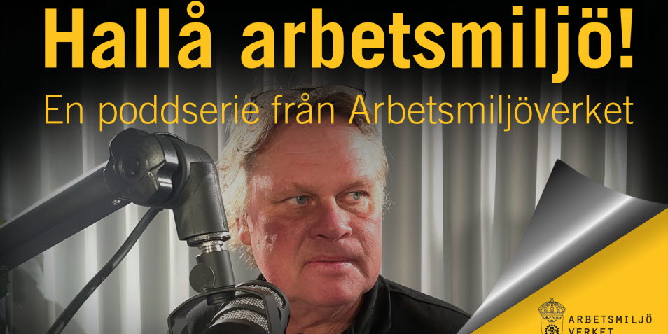 Magnus Henriksson i poddstudion